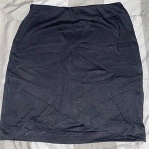 Black skirt